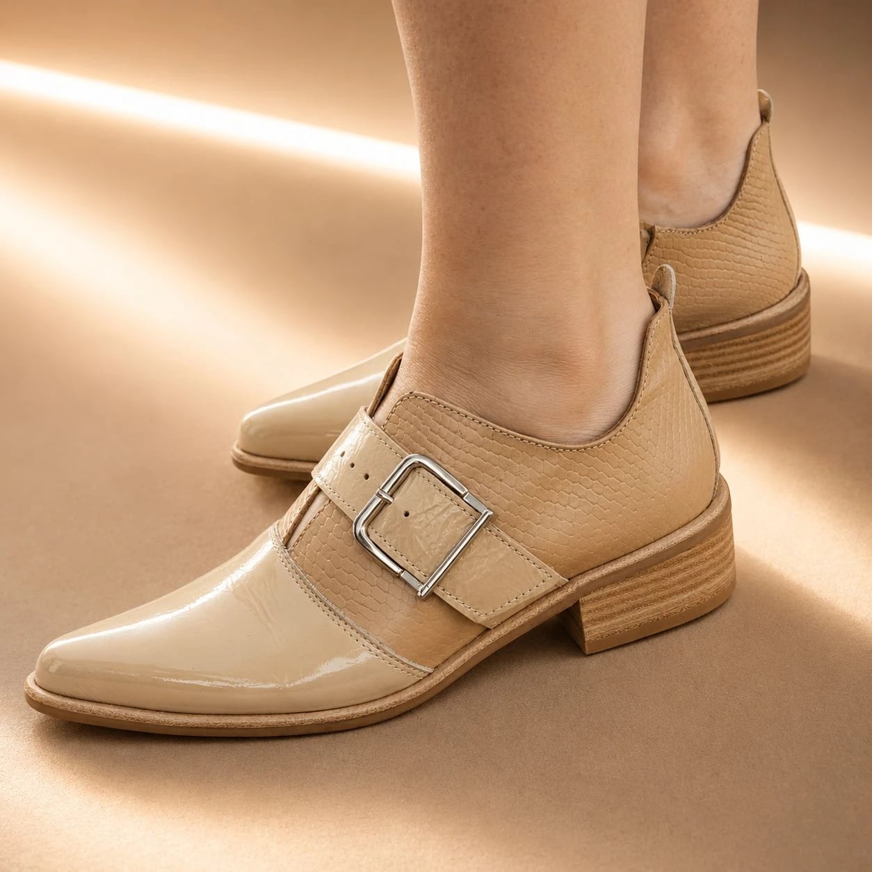 Zapatos Con Hebilla
