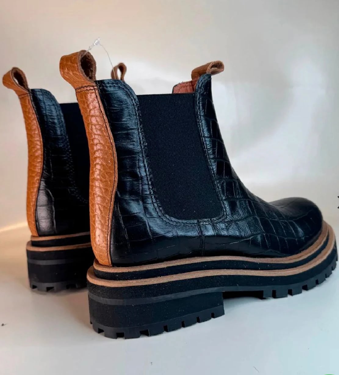 Botinetas Dorza Doble Vira Croco
