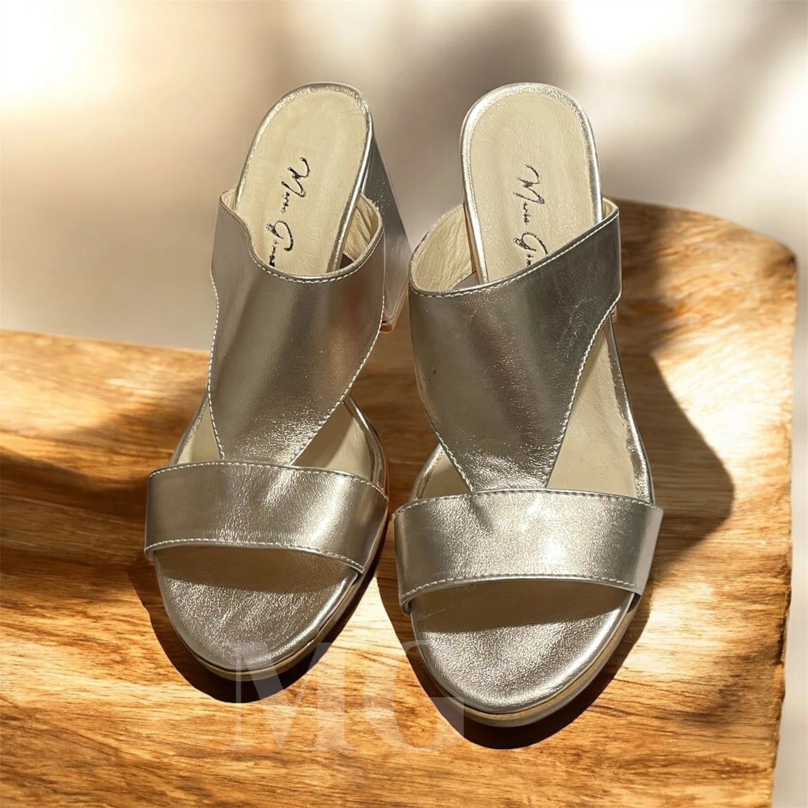 Sandalias De Cuero Varios Colores